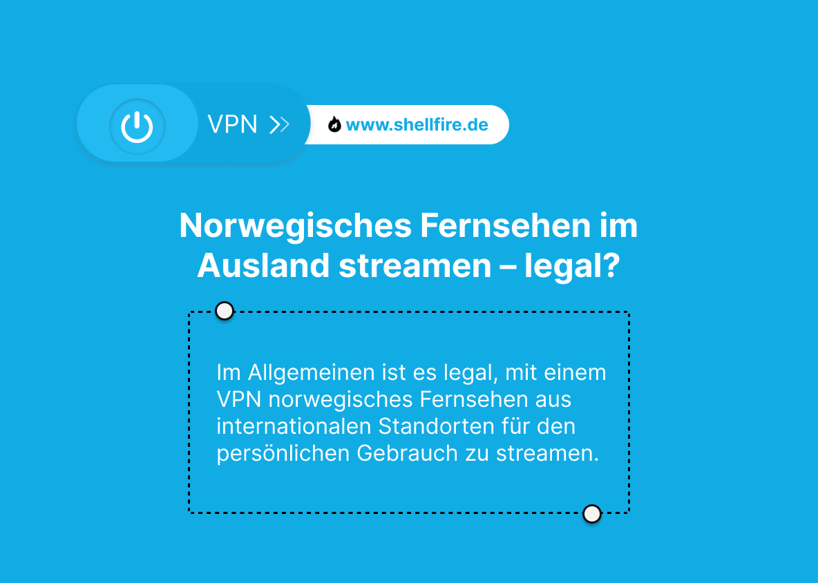 Norwegisches Fernsehen im Ausland streamen – legal?