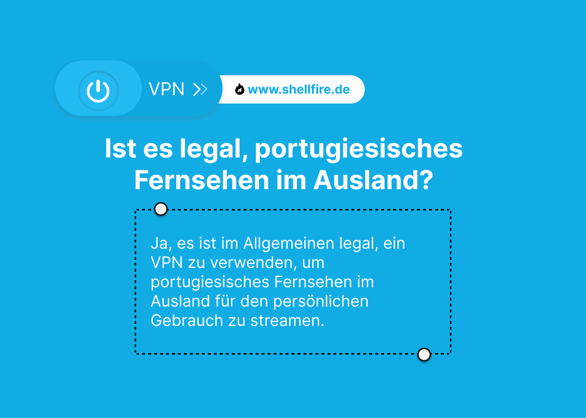 Ist es legal, portugiesisches Fernsehen im Ausland?