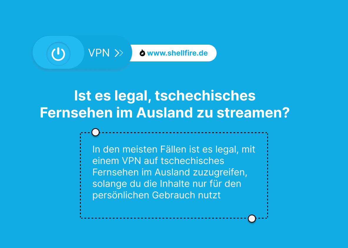 Ist es legal, tschechisches Fernsehen im Ausland zu streamen?