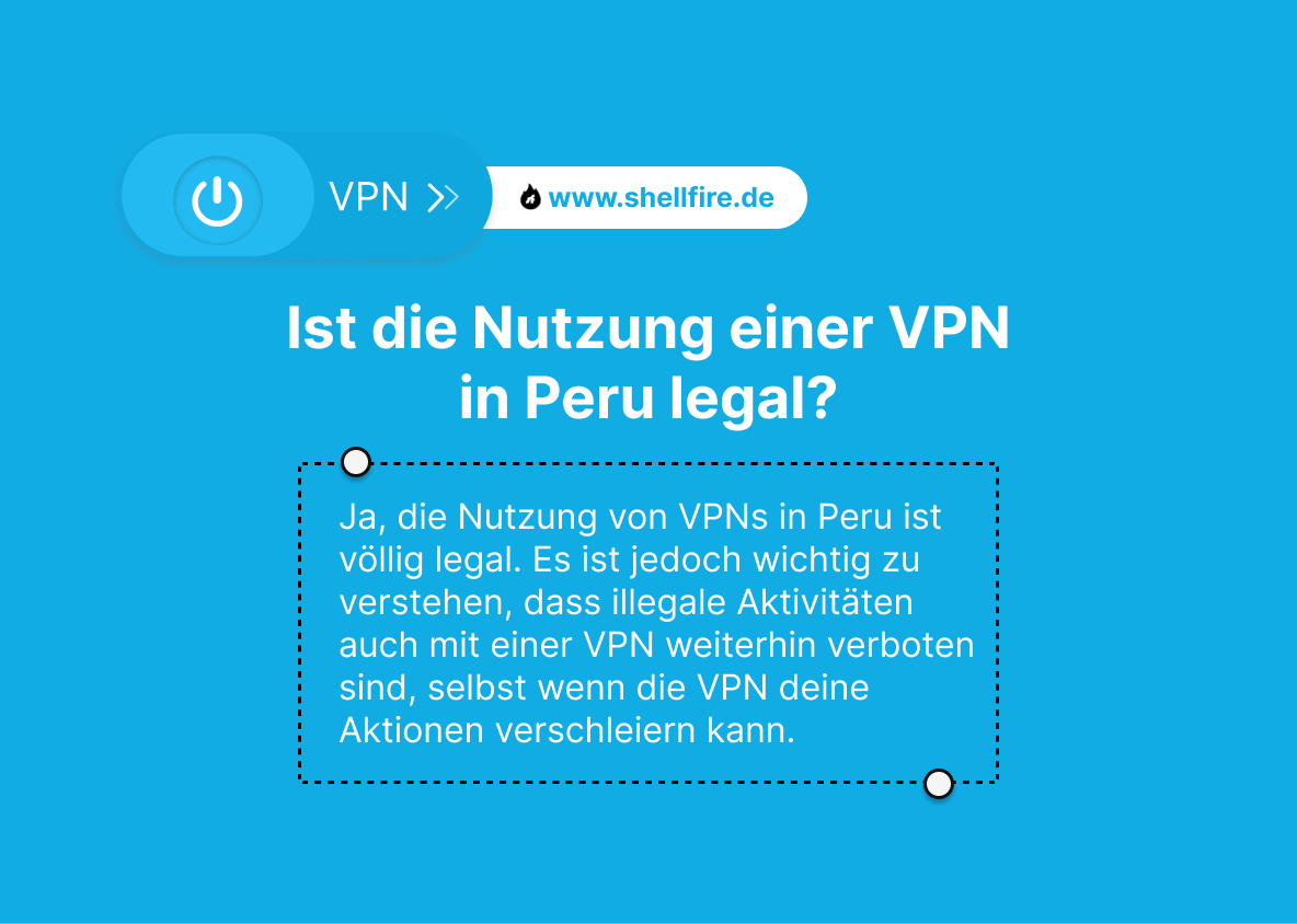 Ist die Nutzung einer VPN in Peru legal?