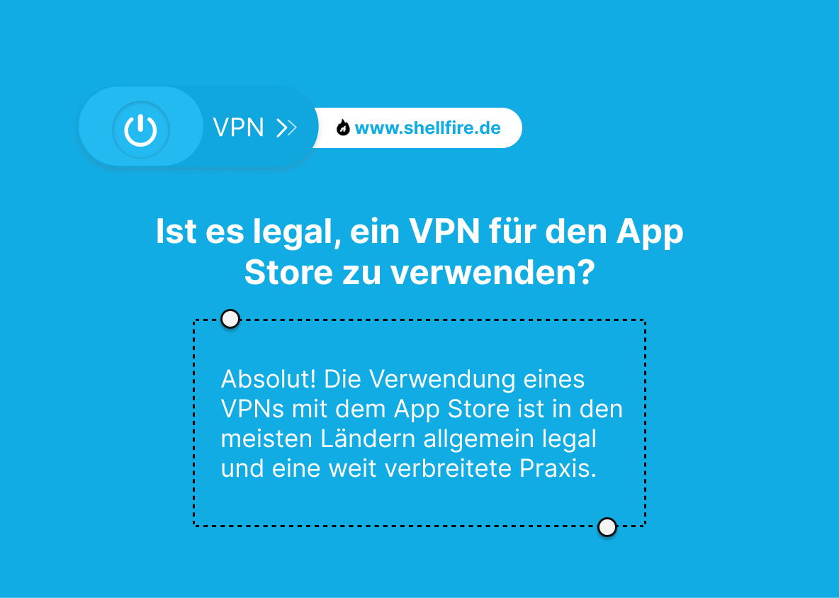 Ist es legal, ein VPN für den App Store zu verwenden?